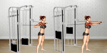 Cable Standing Chest Press Guide