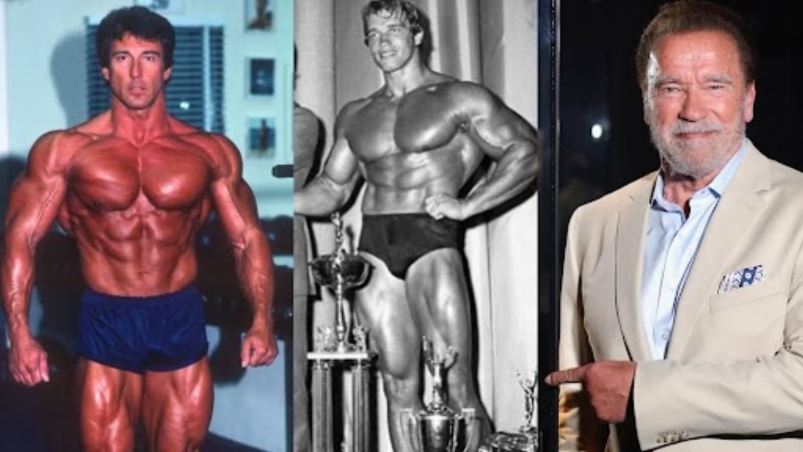 Arnold Schwarzenegger's Ab, Calf Definition Workout