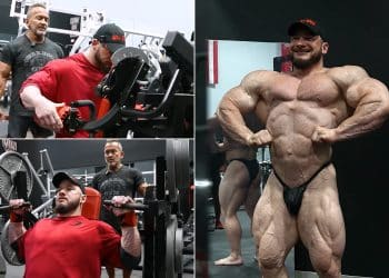 Hunter and Lee Labrada Push Day Workout