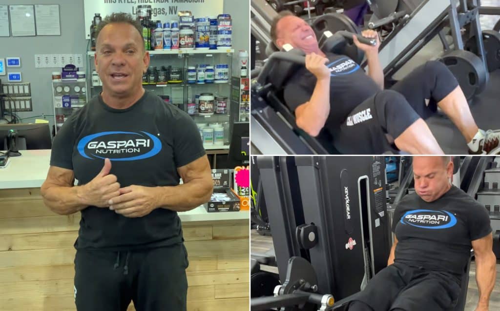 Rich Gaspari Early Morning Leg Workout