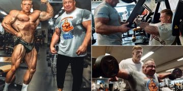 Urs Kalecinski Trains Chest With Markus Ruhl