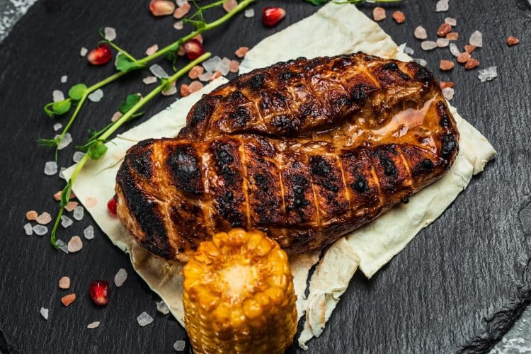 Barbecued Chicken Breasts