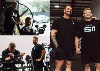 Chris Bumstead & Urs Kalecinski Train Arms