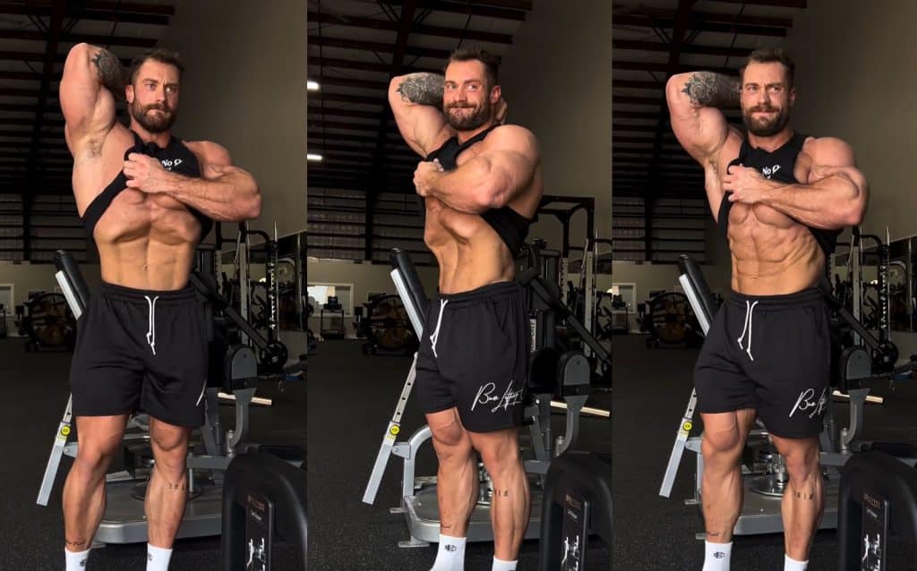 Chris Bumstead Flaunts Small Waist
