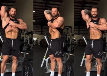 Chris Bumstead Flaunts Small Waist