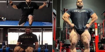 Derek Lunsford Hadi Choopan Leg Workout