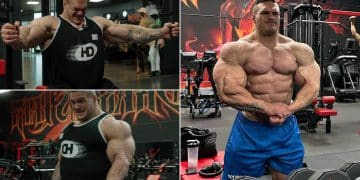 Nick Walker Chest Biceps Workout