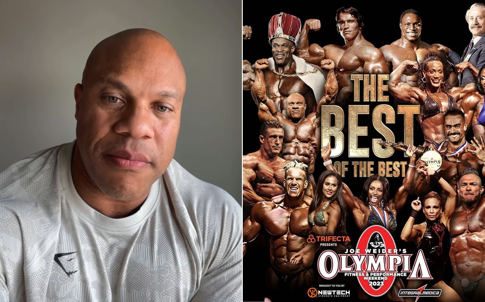 Bodybuilding Legend Phil Heath Set to Commentate 2023 Mr. Olympia Pay