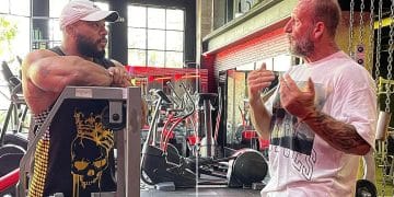 Sergio Oliva Jr Dorian Yates Training Together