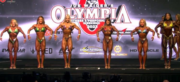 2023 Figure Olympia 3rd Callout