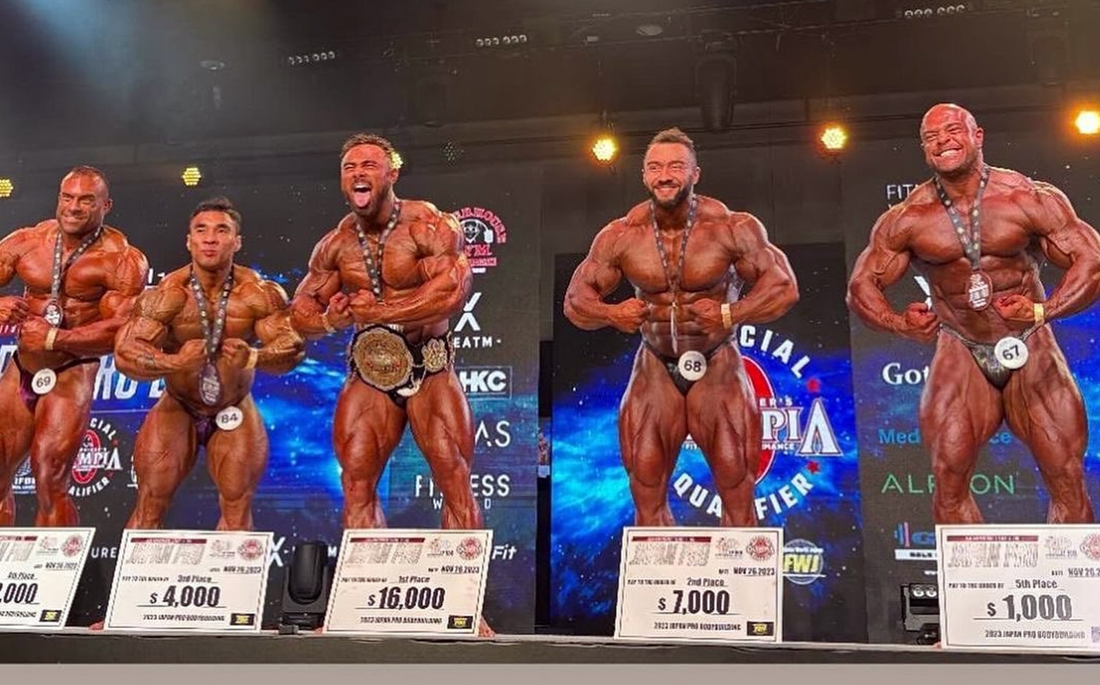 2023 Japan Pro Results -- Theo Leguerrier Wins The Bodybuilding