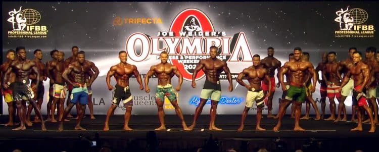 2023 Men Physique Olympia 2nd Callout