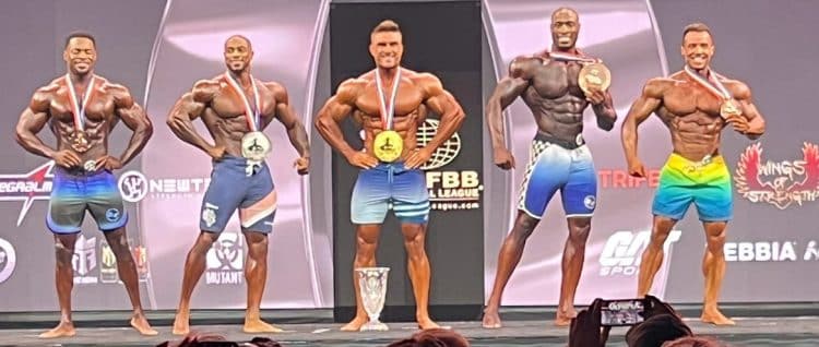 2023 Men Physique Olympia Top 5