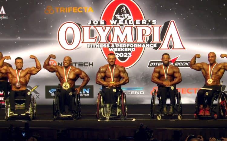 2023 Wheelchair Olympia Winners