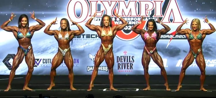 2023 Women Physique Olympia 1st Callout
