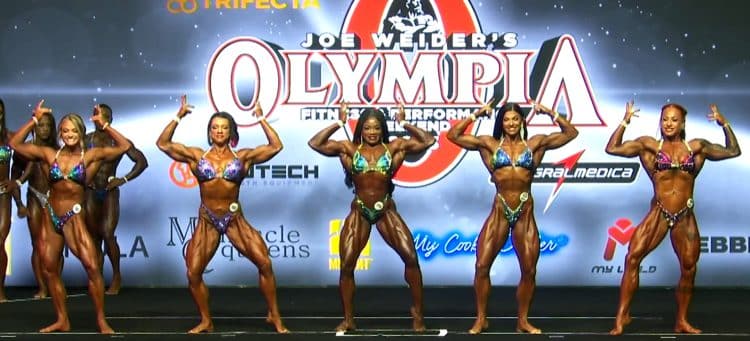 2023 Women Physique Olympia 3rd Callout