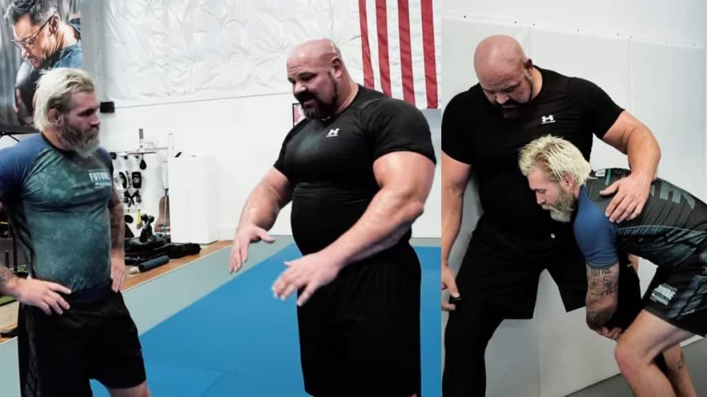 Brian Shaw Trains With Gordon Ryan