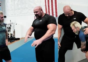 Brian Shaw Trains With Gordon Ryan
