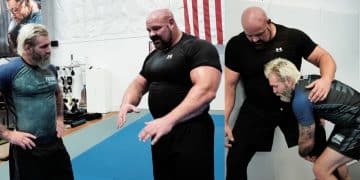Brian Shaw Trains With Gordon Ryan