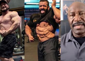 Hunter Labrada and Hadi Choopan