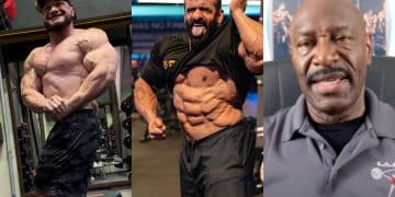 Hunter Labrada and Hadi Choopan