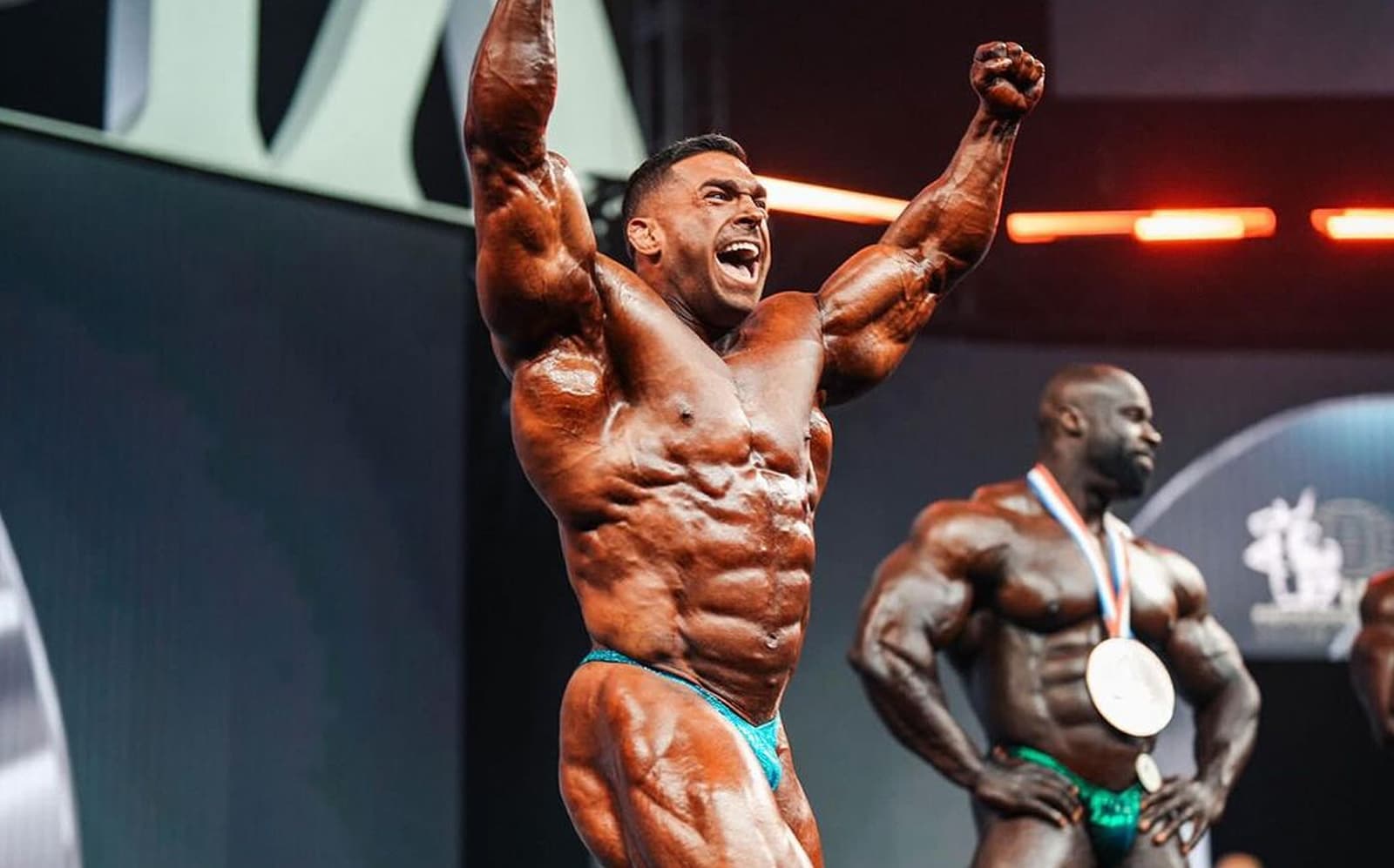 Derek Lunsford Triumphs as 2023 Mr. Olympia The First Ever Two