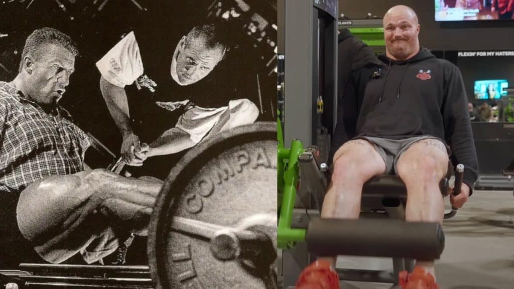 Mitchell Hooper Leg Workout Of Dorian Yates