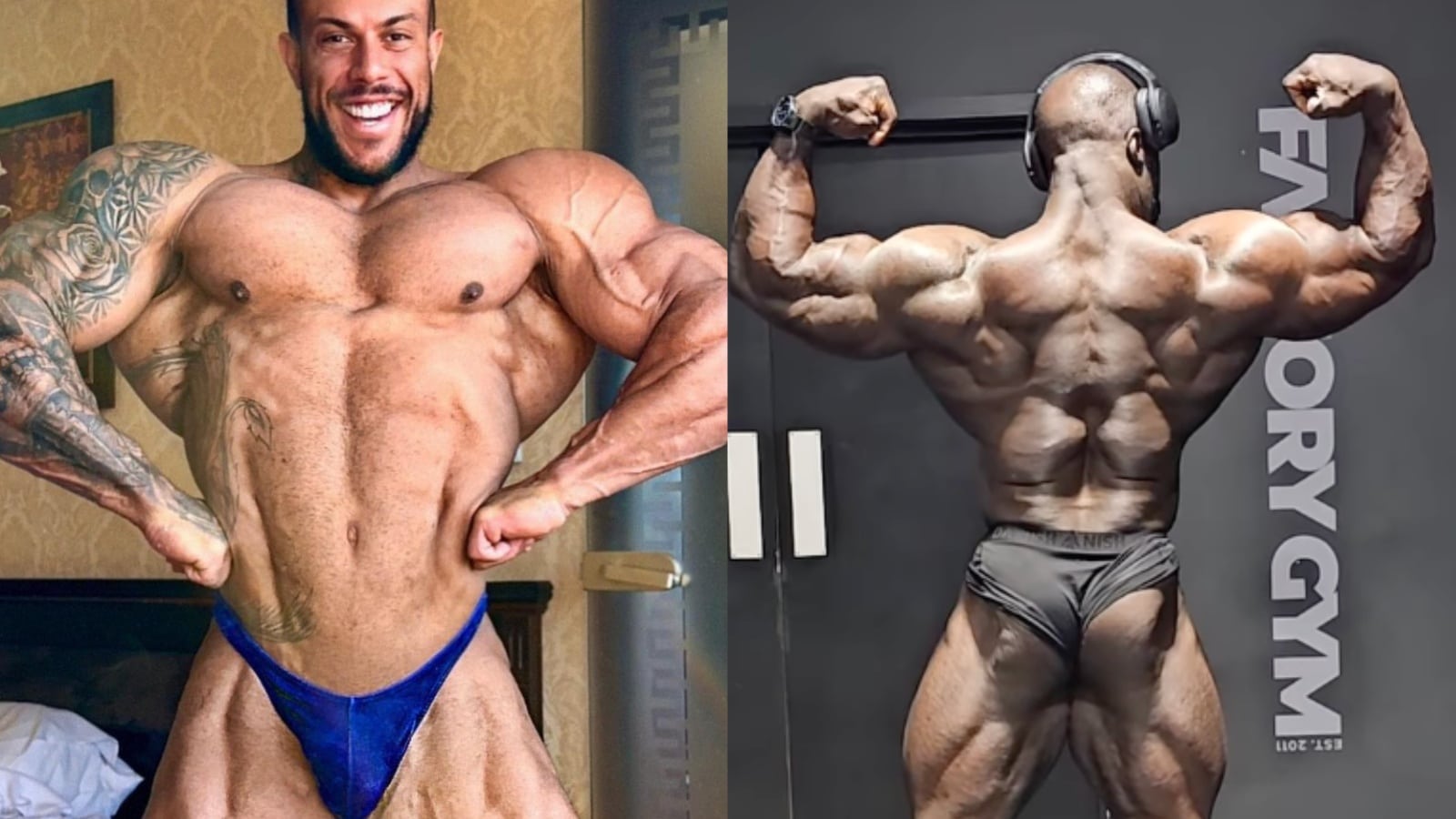 Samson Dauda and Marcello De Angelis