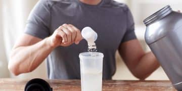 Protein Shake Mixing