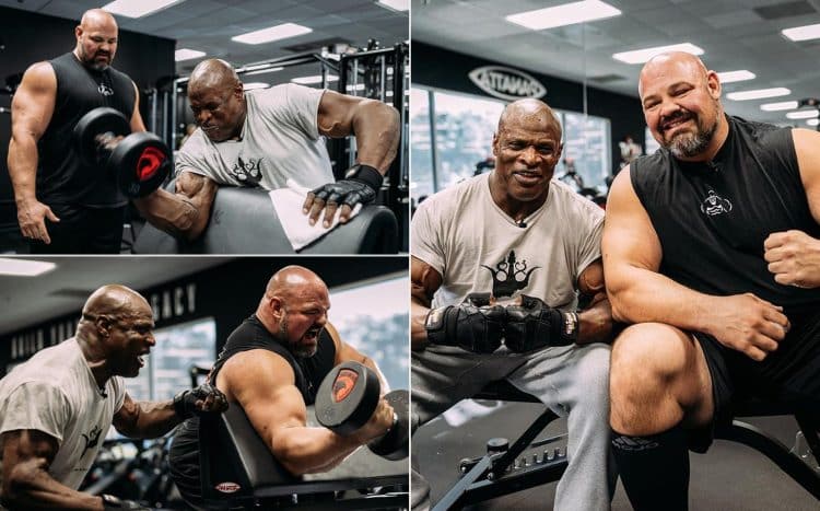 Brian Shaw Ronnie Coleman Arms Workout