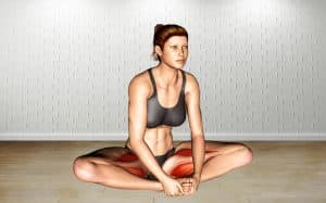 Seated Groin Stretch Guide