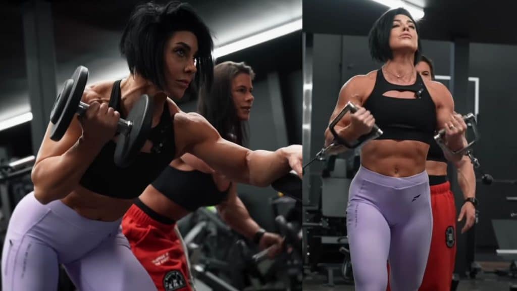 Dana Linn Worksout With Kirsten