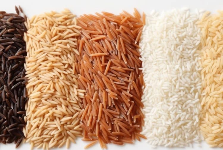 Different Color Of Rice