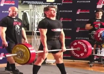 Justin Medeiros Powerlifting Competition
