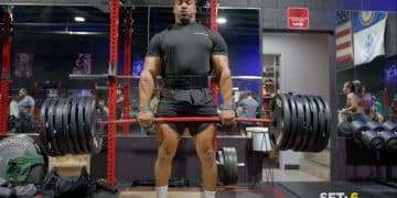 Larry Wheels Heavy Deadlift