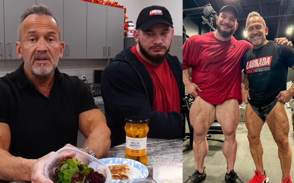 Lee Labrada Hunter Labrada Share Pre Workout Nutrition
