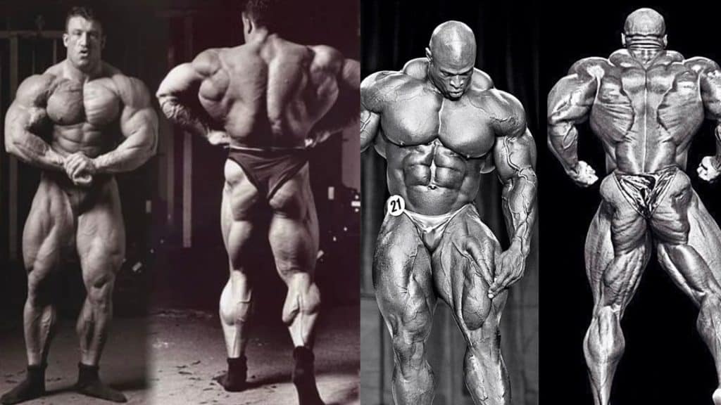 Dorian Yates and Ronnie Coleman