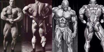 Dorian Yates and Ronnie Coleman