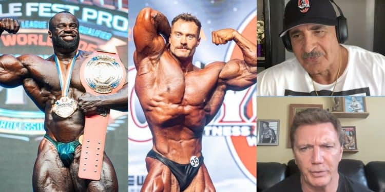 Samson Dauda and Chris Bumstead