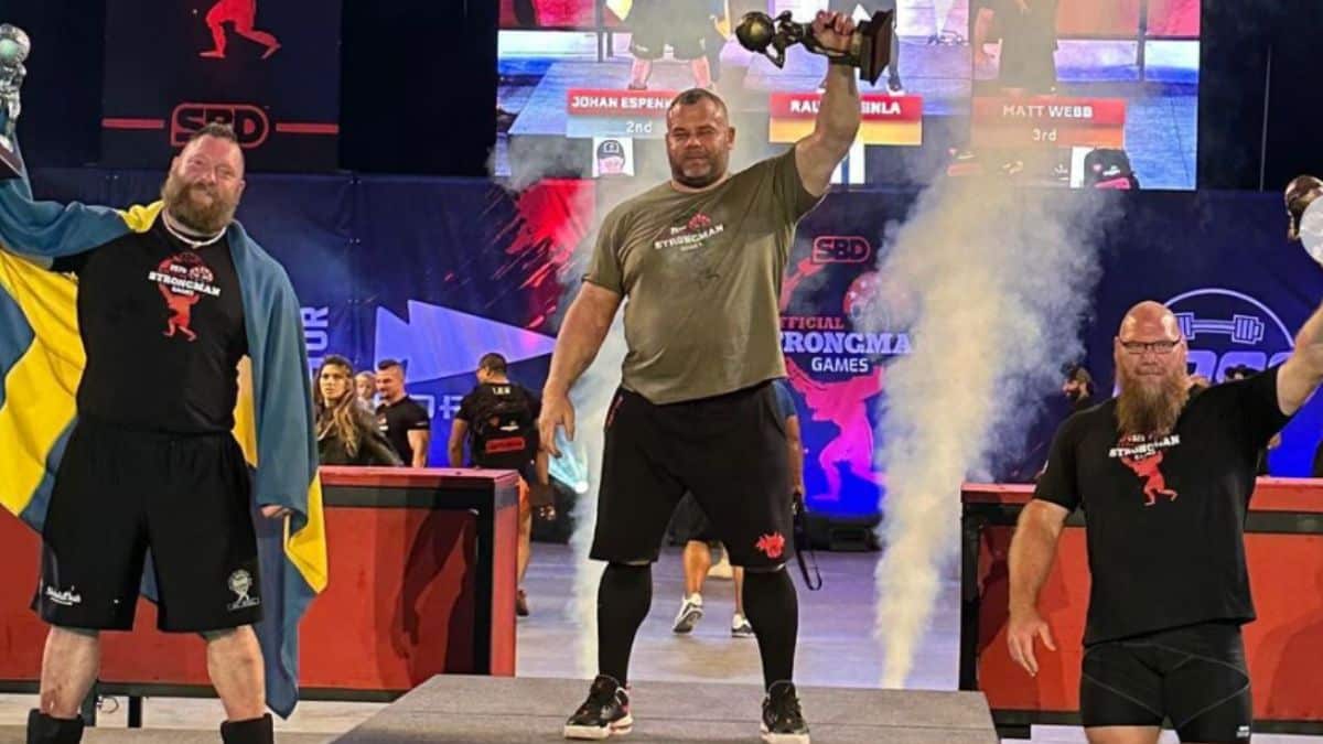 Rauno Heinla Claims The Title of Masters (40+) World’s Strongest Man at