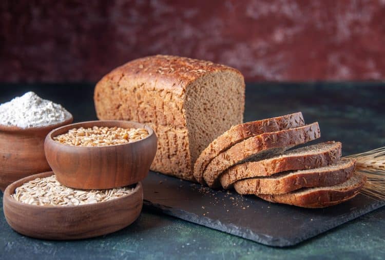 Bread Slices Flour Oatmeal Buckwheat
