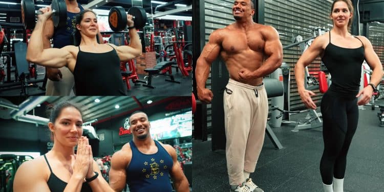 Larry Wheels Vladislava Galagan Train Shoulders