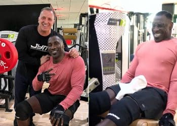 Milos Sarcev Trains Shannon Sharpe