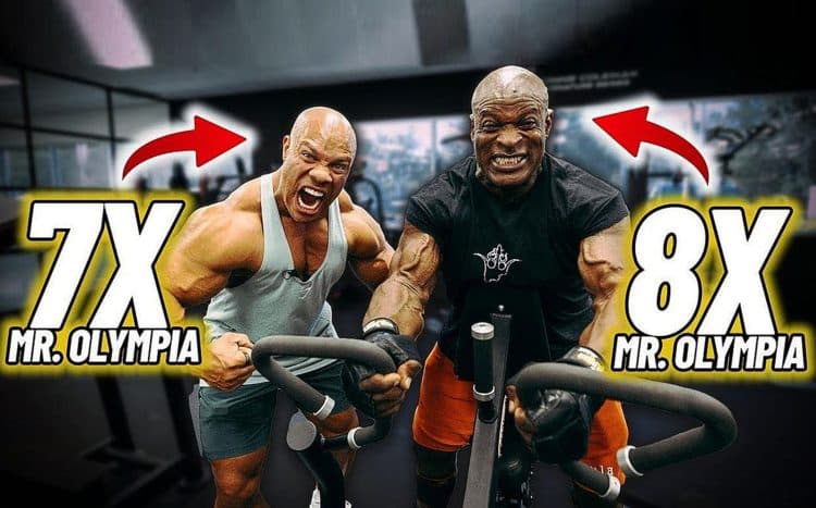Ronnie Coleman & Phil Heath Pull Day Workout