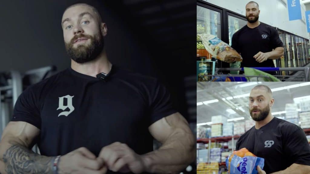 Chris Bumstead Talks Grocery Haul