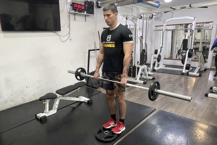Elevated Romanian Deadlift Extend Your Hips