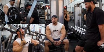 Ramon Dino Chirs Bumstead Back Training