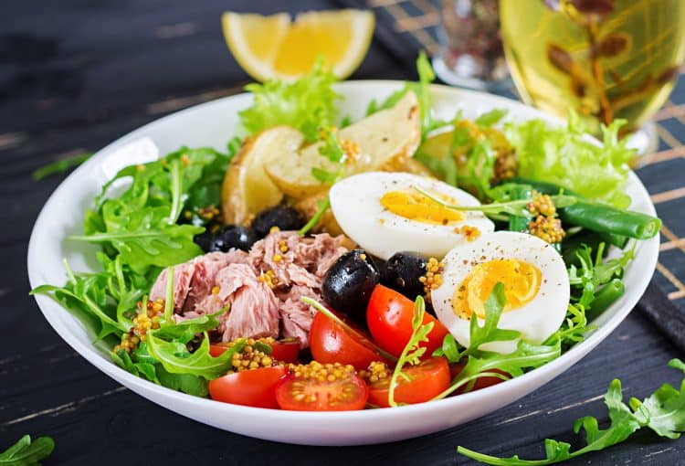 Healthy Salad Of Tuna