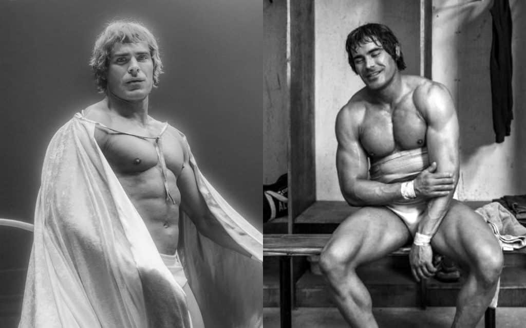 Zac Efron The Iron Claw Physique
