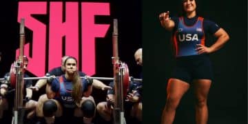 Amanda Lawrence Squat Total World Records